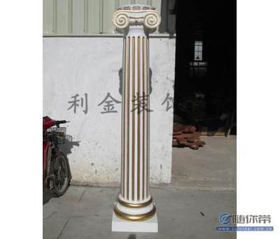 【利金工厂直销舞台背景罗马柱仿大理石玻璃钢罗马柱树脂罗马柱柱身直径310mm】淮安经济技术开发区利金忠装饰建材经营部 - 产品库