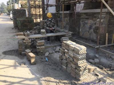 佳正建材批发 百年老青砖与青砖切片砖的建筑材料开发与应用
